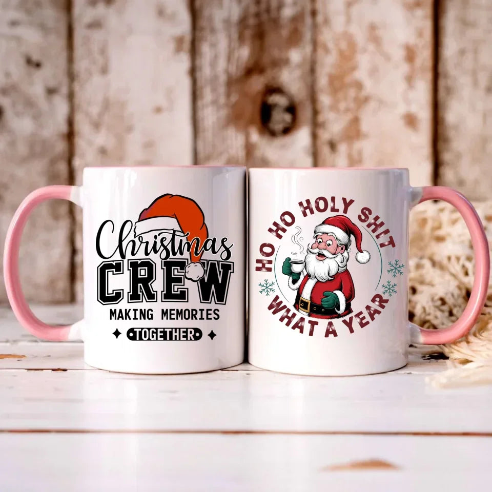 Ho ho holy shit | Świąteczny kubek BN74 - StoryCups.pl