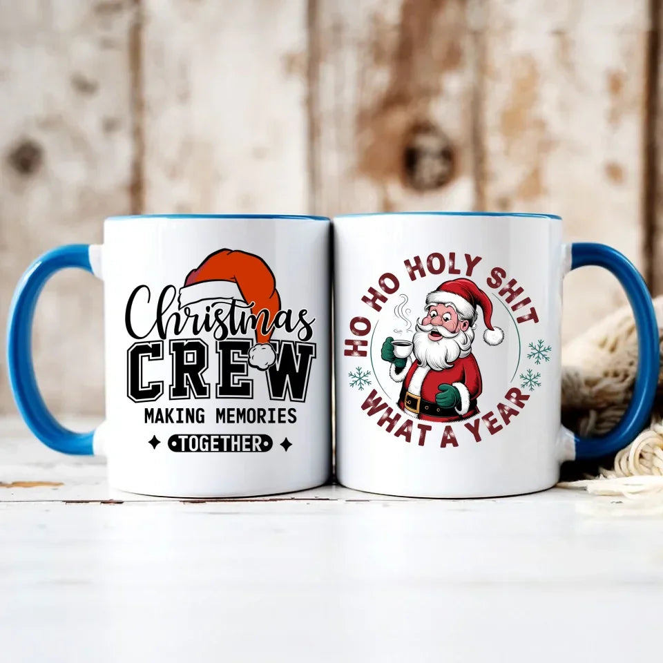 Ho ho holy shit | Świąteczny kubek BN74 - StoryCups.pl