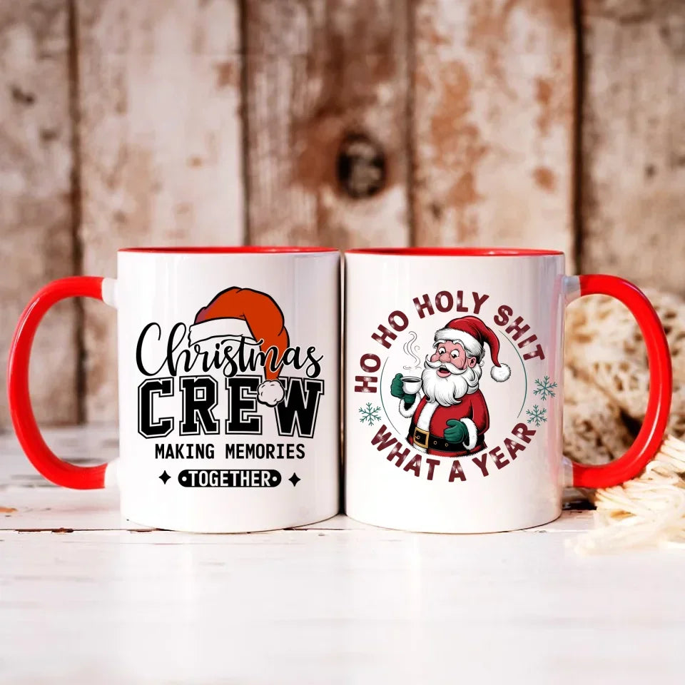 Ho ho holy shit | Świąteczny kubek BN74 - StoryCups.pl
