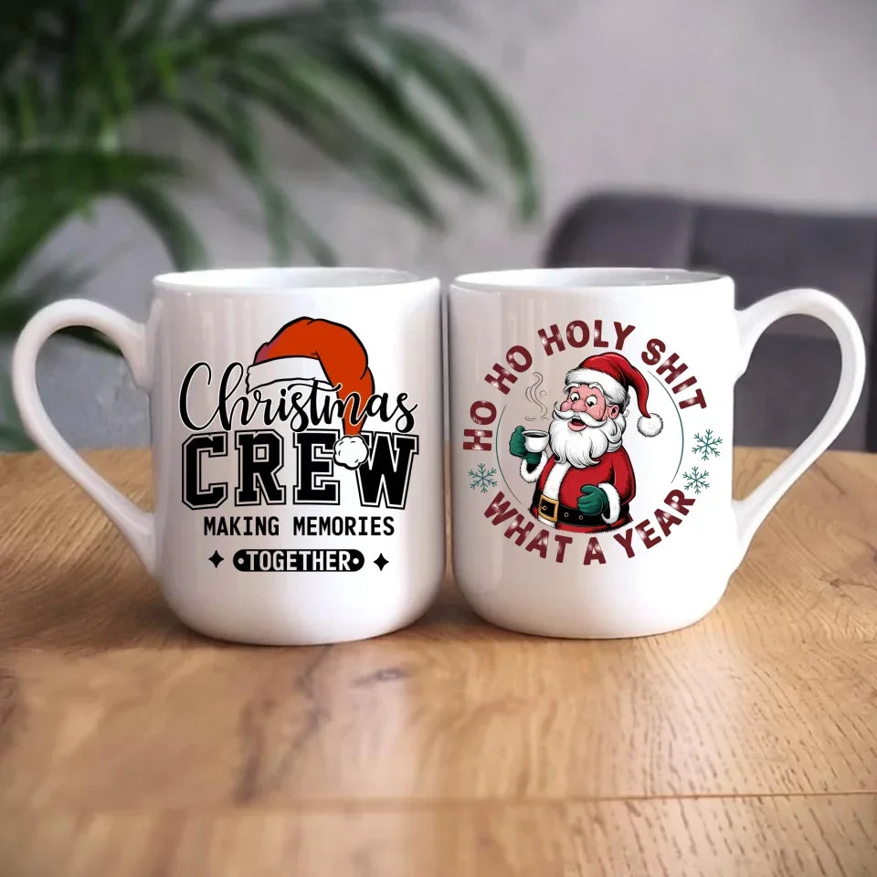Ho ho holy shit | Świąteczny kubek BN74 - StoryCups.pl