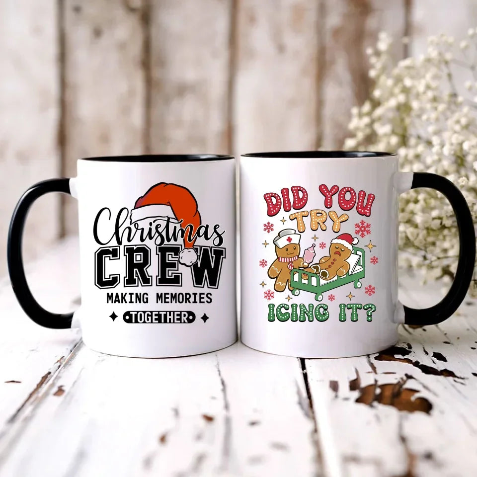 Did you try icing it? | Świąteczny kubek dla pielęgniarki BN78 - StoryCups.pl