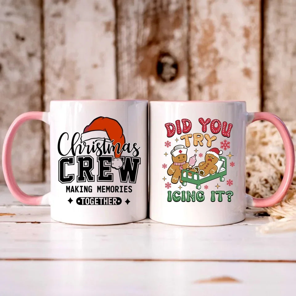 Did you try icing it? | Świąteczny kubek dla pielęgniarki BN78 - StoryCups.pl