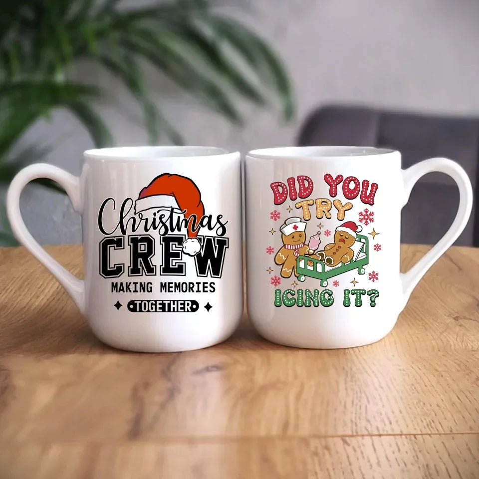 Did you try icing it? | Świąteczny kubek dla pielęgniarki BN78 - StoryCups.pl