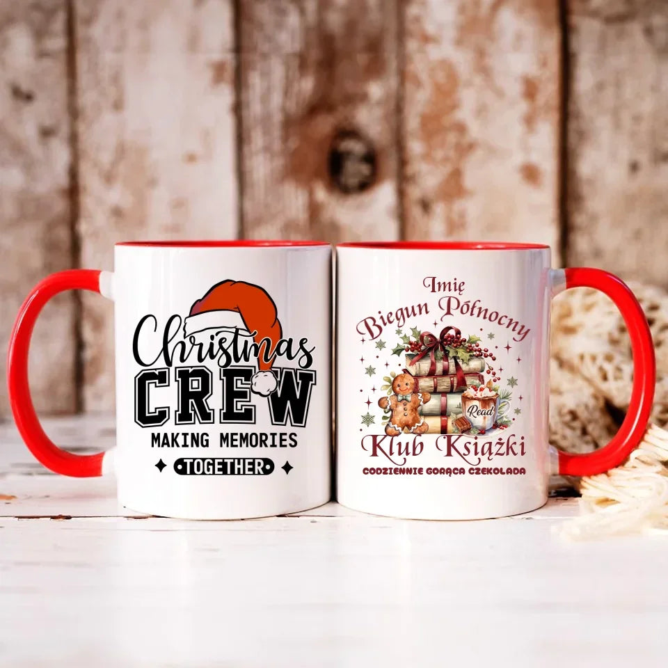 Klub Książki z Bieguna Północnego | Świąteczny kubek BN79 - StoryCups.pl
