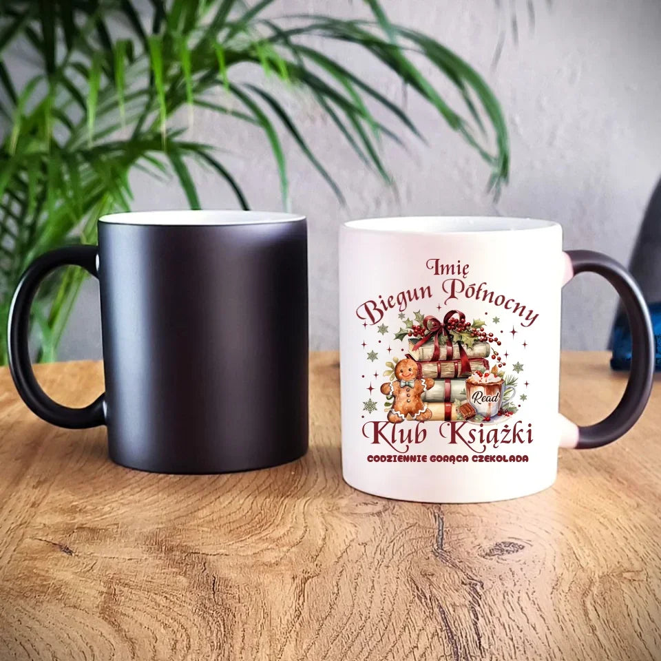 Klub Książki z Bieguna Północnego | Świąteczny kubek BN79 - StoryCups.pl