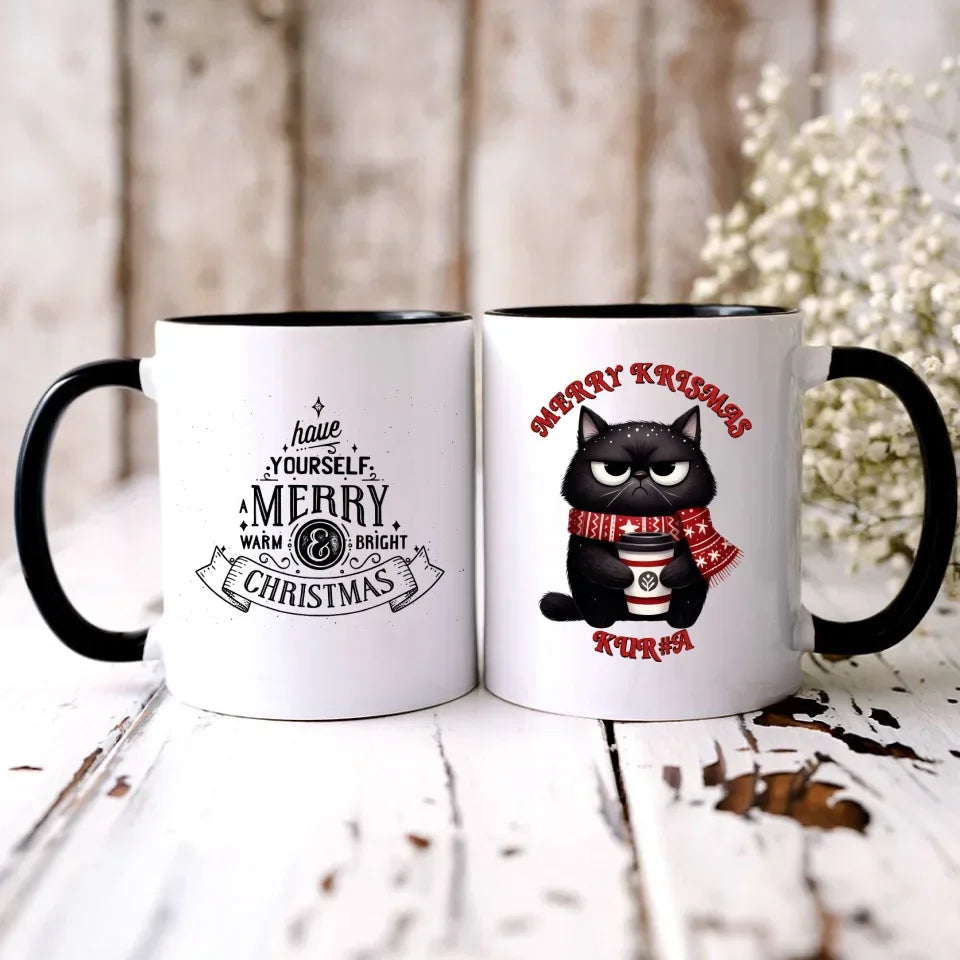 Merry krismas | Świąteczny kubek BN34 - StoryCups.pl