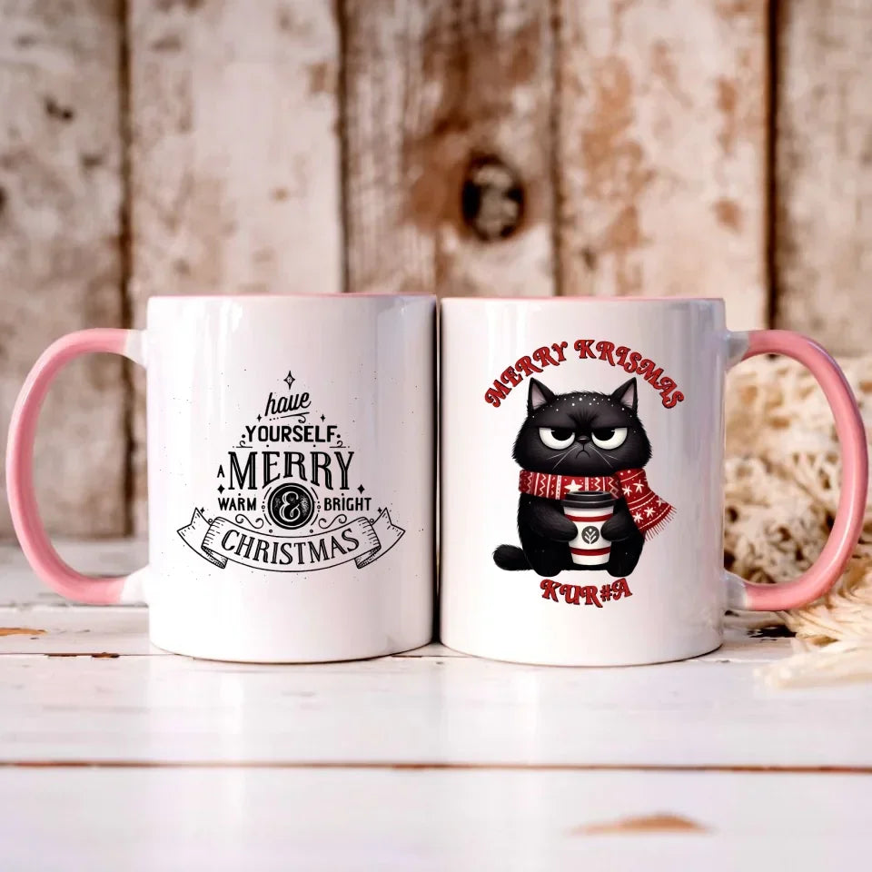 Merry krismas | Świąteczny kubek BN34 - StoryCups.pl