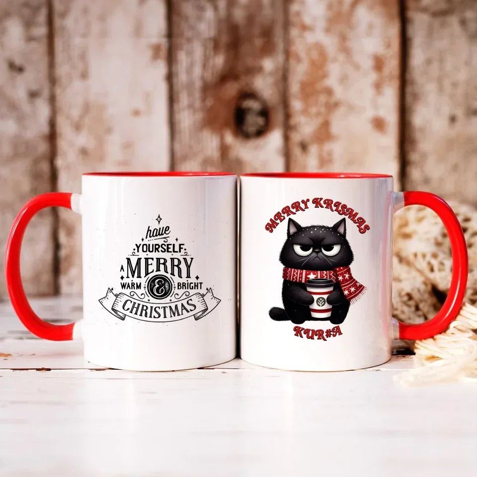 Merry krismas | Świąteczny kubek BN34 - StoryCups.pl