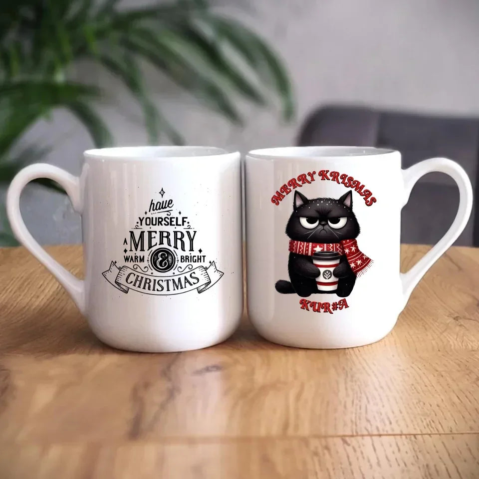 Merry krismas | Świąteczny kubek BN34 - StoryCups.pl