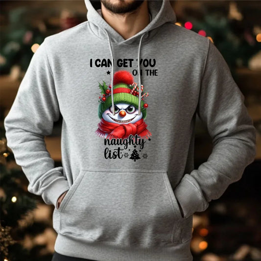 Świąteczna bluza męska z kapturem na prezent hoodie personalizacja