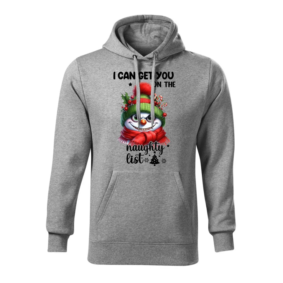 Świąteczna bluza męska z kapturem szara na prezent personalizacja hoodie Święta Boże Narodzenie Mikołajki