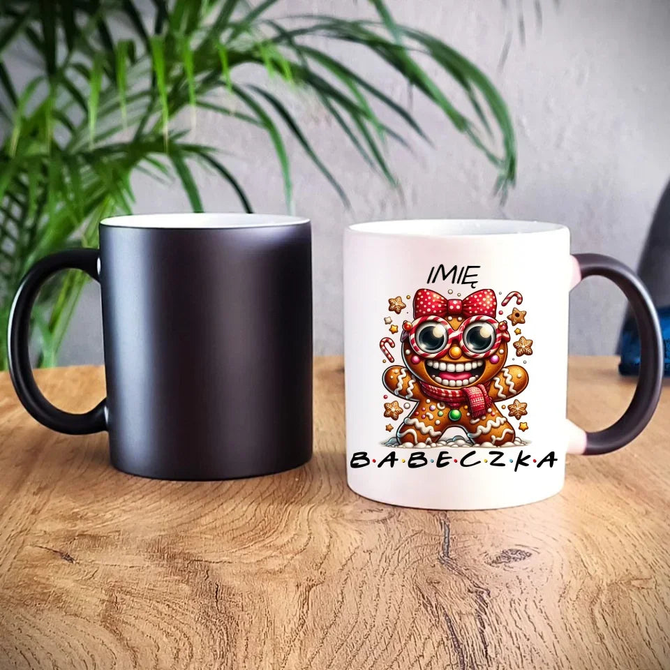 Babeczka | Personalizowany kubek świąteczny BN95 - StoryCups.pl
