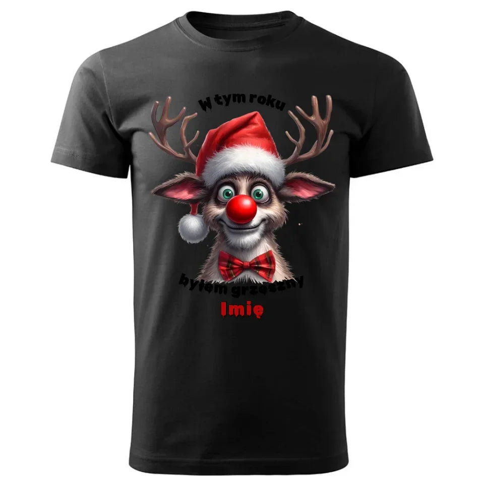 Byłem grzeszny | Świąteczna koszulka męska BN96 - StoryCups.pl