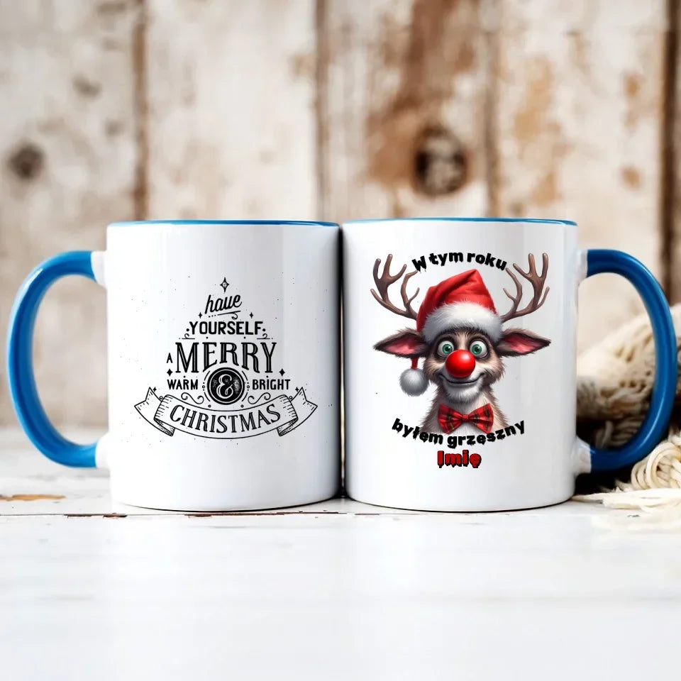 Byłem grzeszny | Świąteczny kubek BN96 - StoryCups.pl