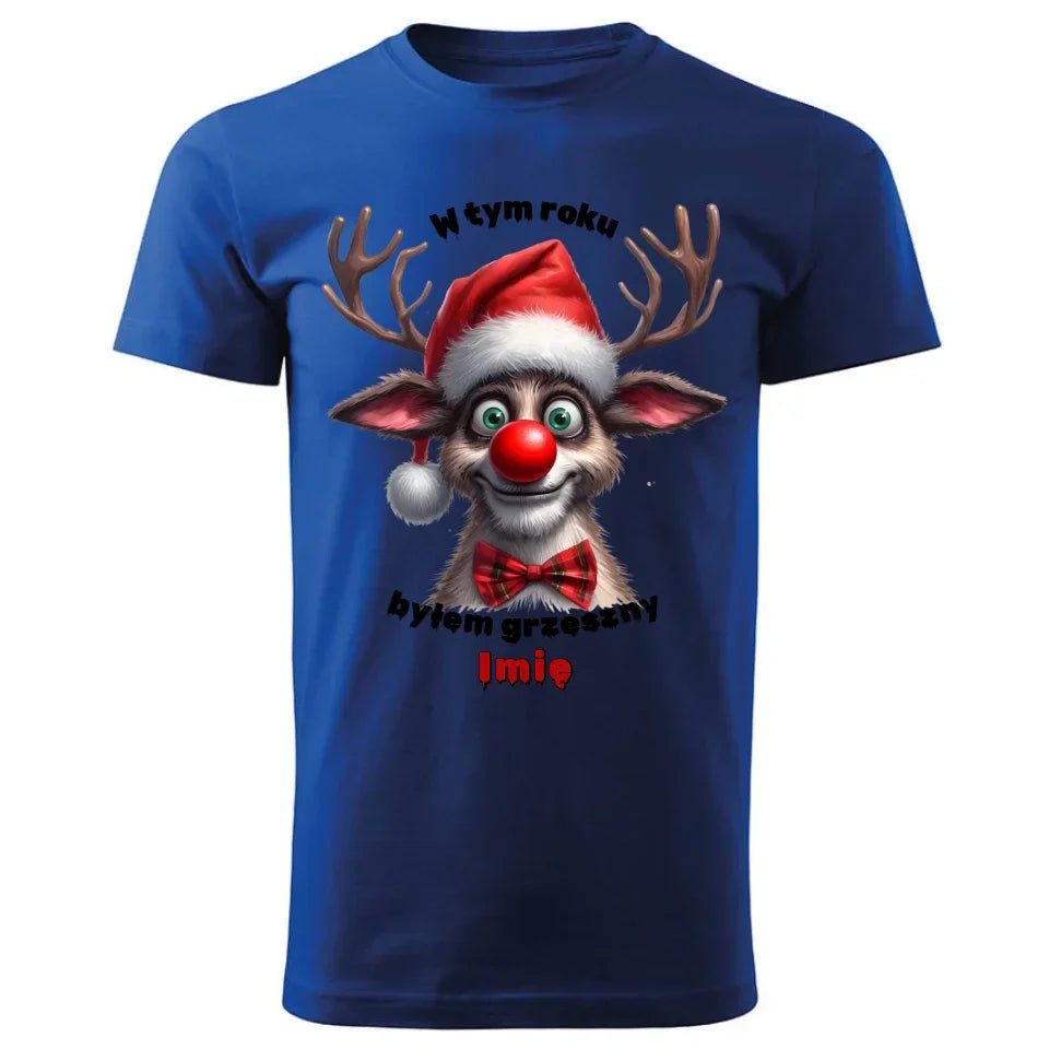 Byłem grzeszny | Świąteczna koszulka męska BN96 - StoryCups.pl