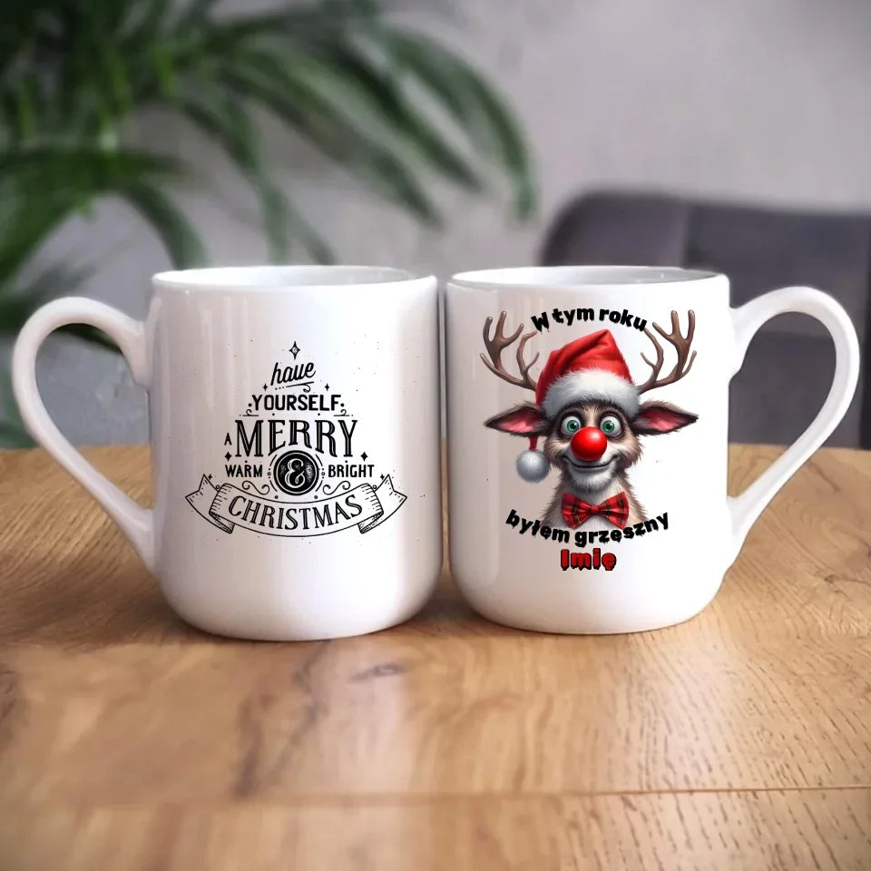 Byłem grzeszny | Świąteczny kubek BN96 - StoryCups.pl