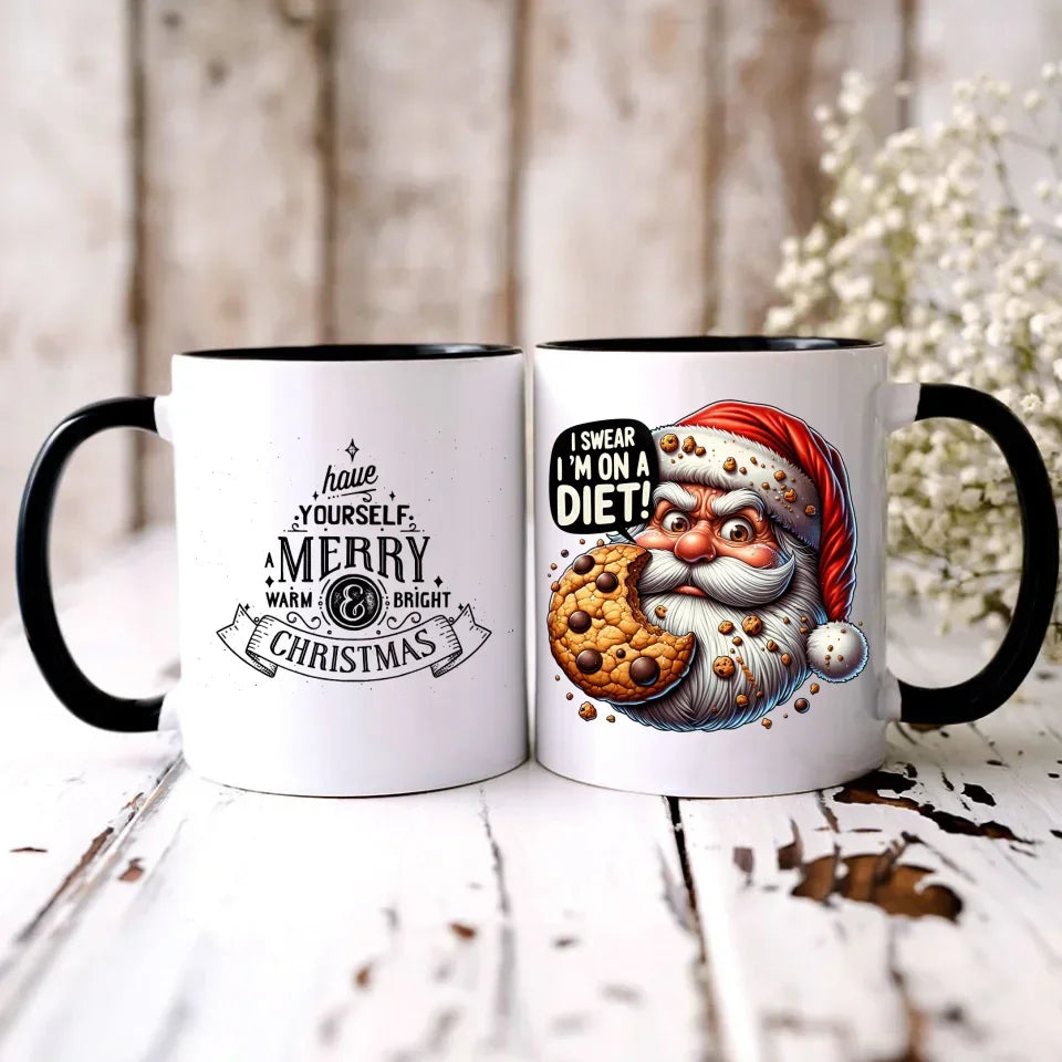 Jestem na diecie | Świąteczny kubek BN97 - StoryCups.pl