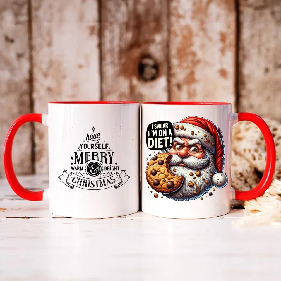 Jestem na diecie | Świąteczny kubek BN97 - StoryCups.pl