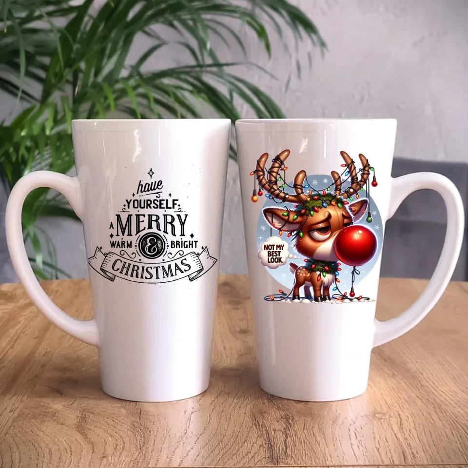 Nie wyglądam najlepiej | Świąteczny kubek BN98 - StoryCups.pl