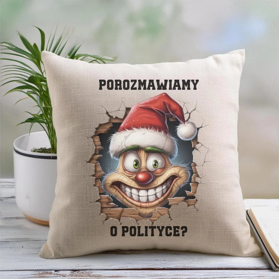 Personalizowana poduszka świąteczna na prezent