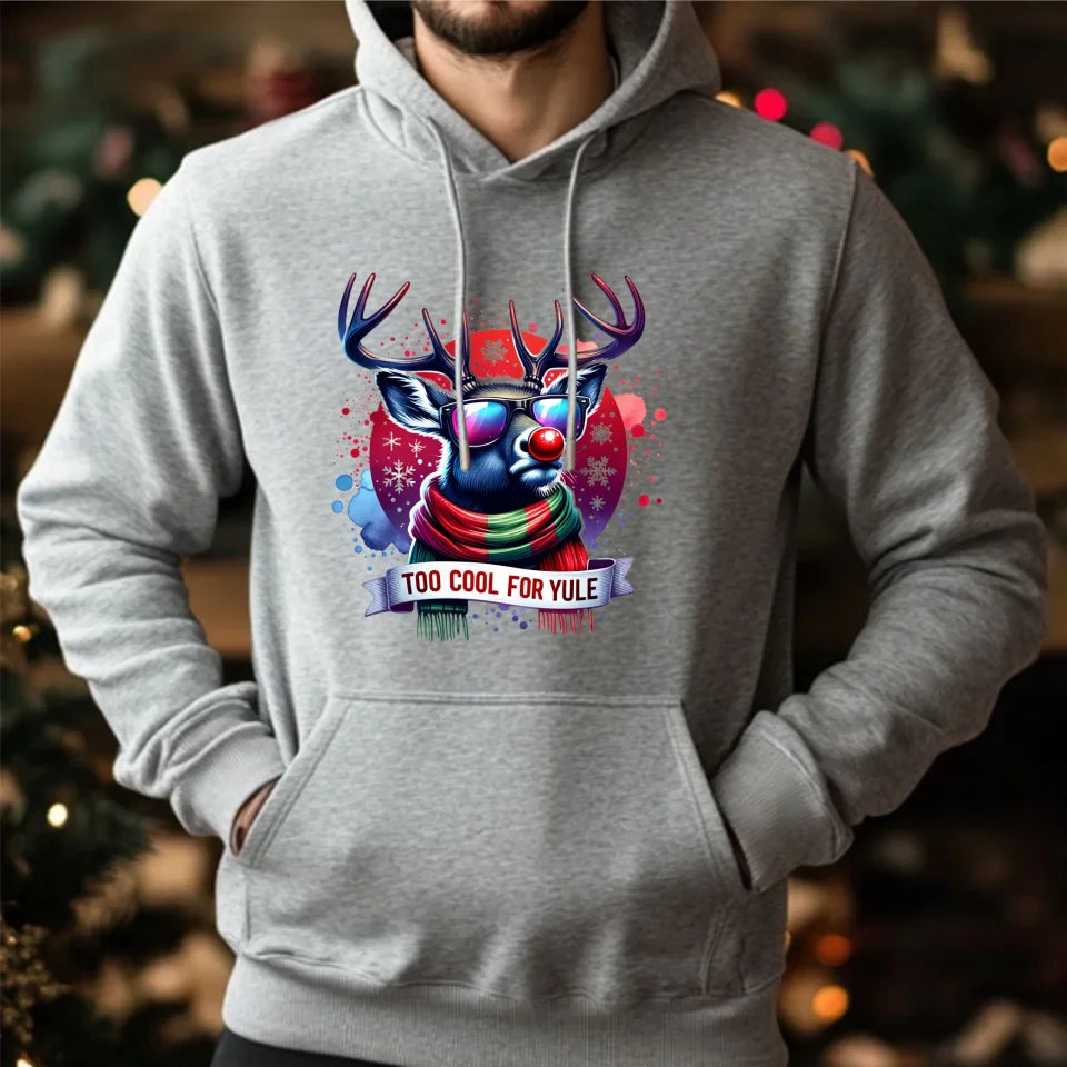 Świąteczna bluza męska z kapturem na prezent hoodie personalizacja