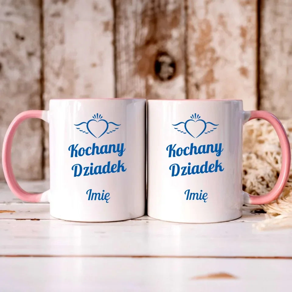 Kochany Dziadek | Personalizowany kubek dla dziadka D05 - StoryCups.pl
