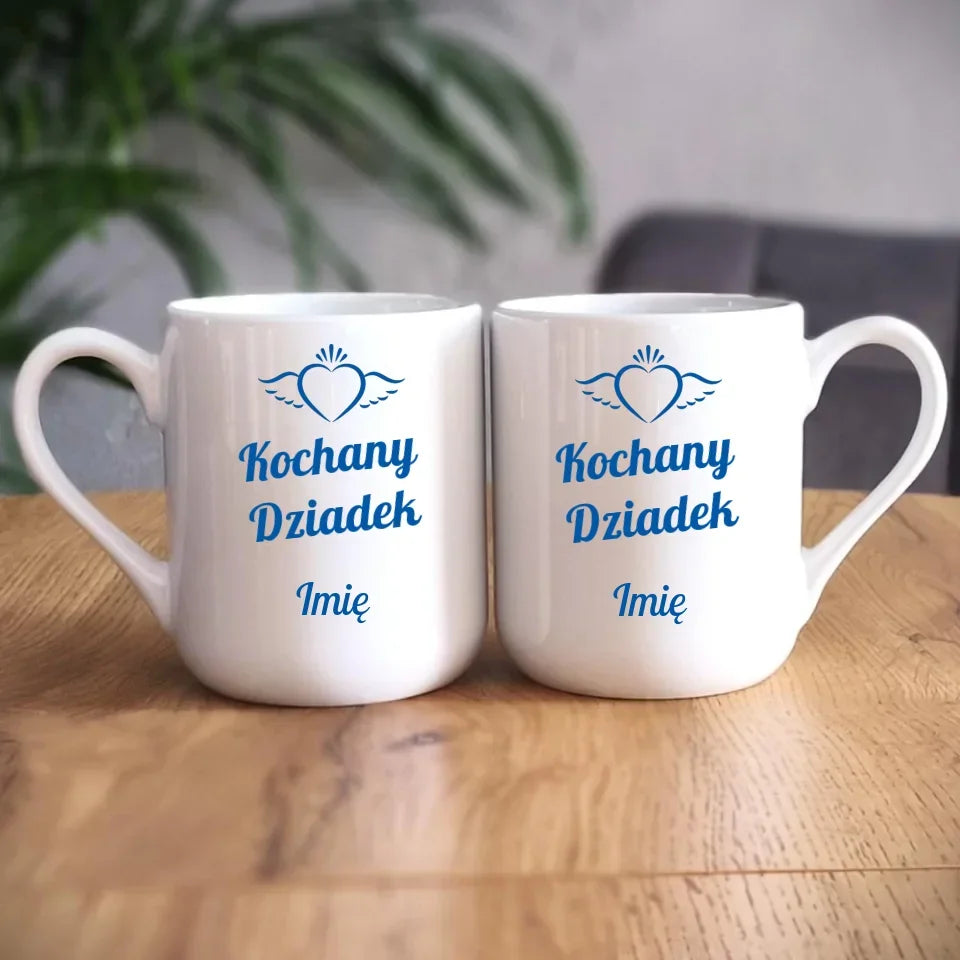 Kochany Dziadek | Personalizowany kubek dla dziadka D05 - StoryCups.pl
