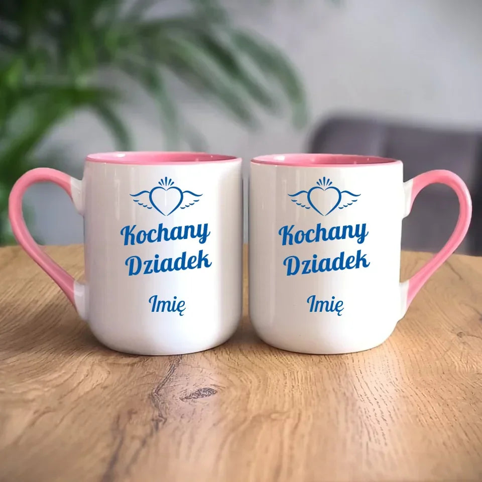 Kochany Dziadek | Personalizowany kubek dla dziadka D05 - StoryCups.pl
