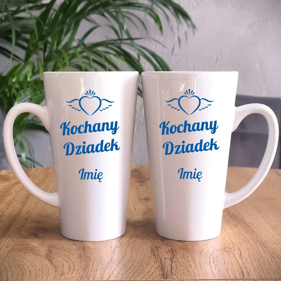 Kochany Dziadek | Personalizowany kubek dla dziadka D05 - StoryCups.pl