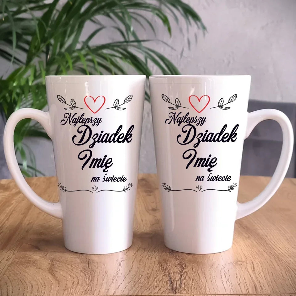 Najlepszy Dziadek na Świecie | Personalizowany kubek dla dziadka D12 - StoryCups.pl