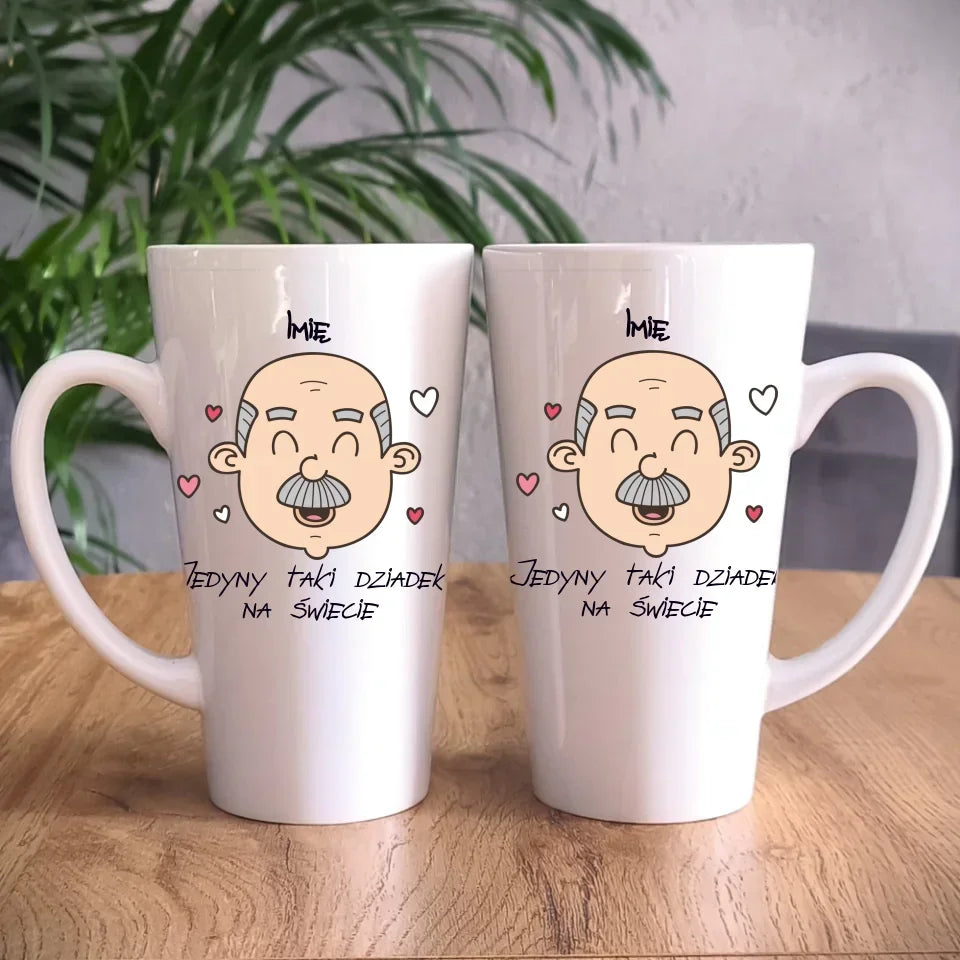 Jedyny taki dziadek na świecie | Personalizowany kubek dla dziadka D15 - StoryCups.pl