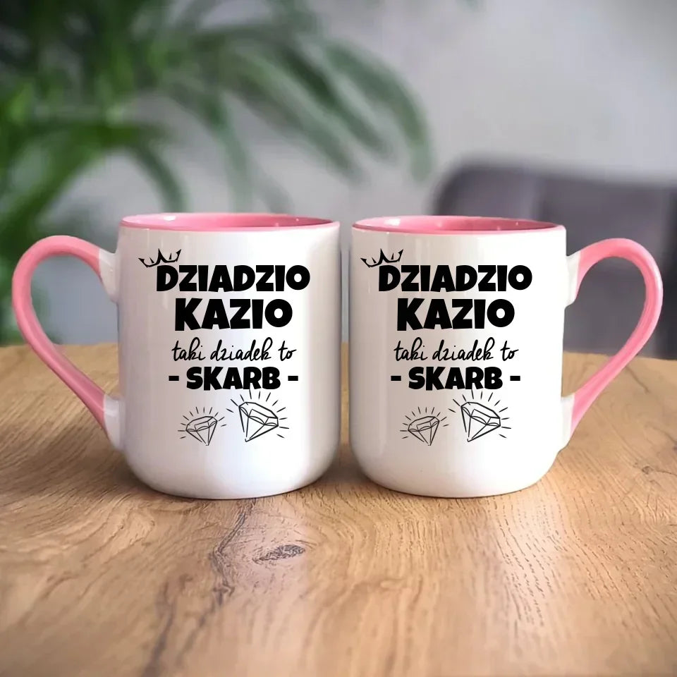 Taki dziadek to skarb | Kubek dla dziadka D19 - StoryCups.pl