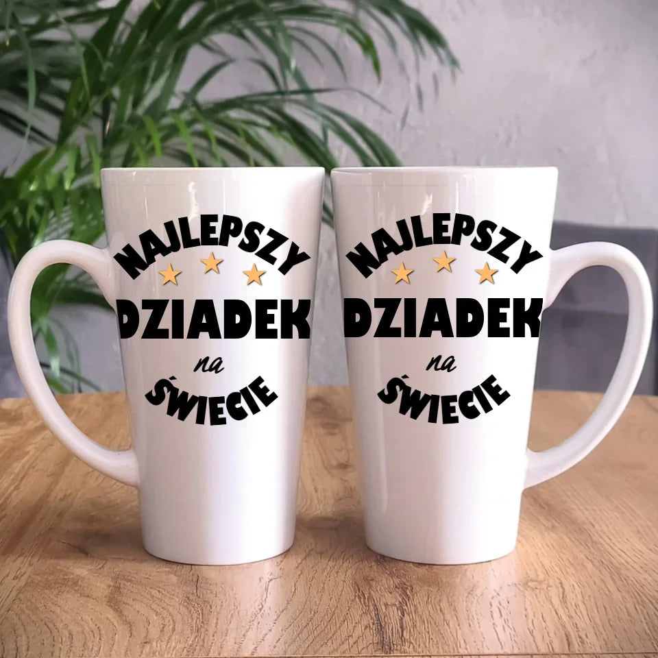 Najlepszy dziadek na świecie | Kubek dla dziadka D23 - StoryCups.pl