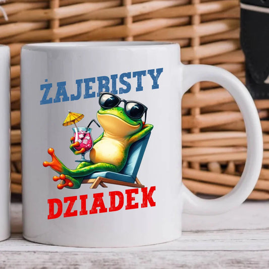 Kubek z nadrukiem dla dziadka – prezent na Dzień Dziadka, urodziny, święta