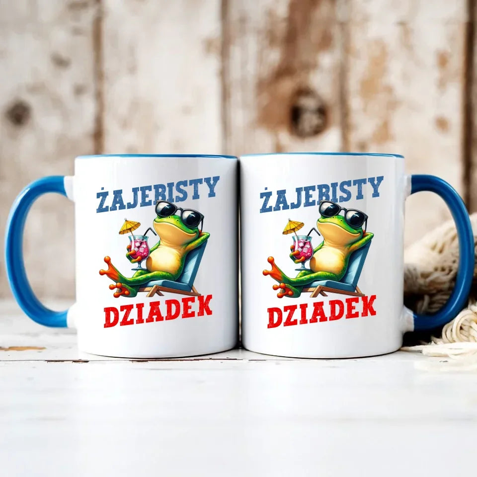 Żajebisty dziadek | Kubek dla dziadka D27 - StoryCups.pl