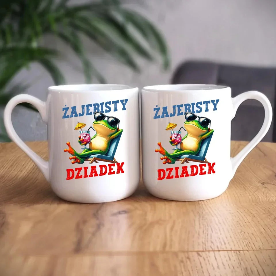 Żajebisty dziadek | Kubek dla dziadka D27 - StoryCups.pl