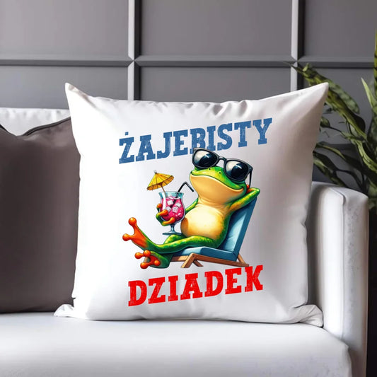 Poduszka dla dziadka - prezent na Dzień Dziadka, urodziny, Święta