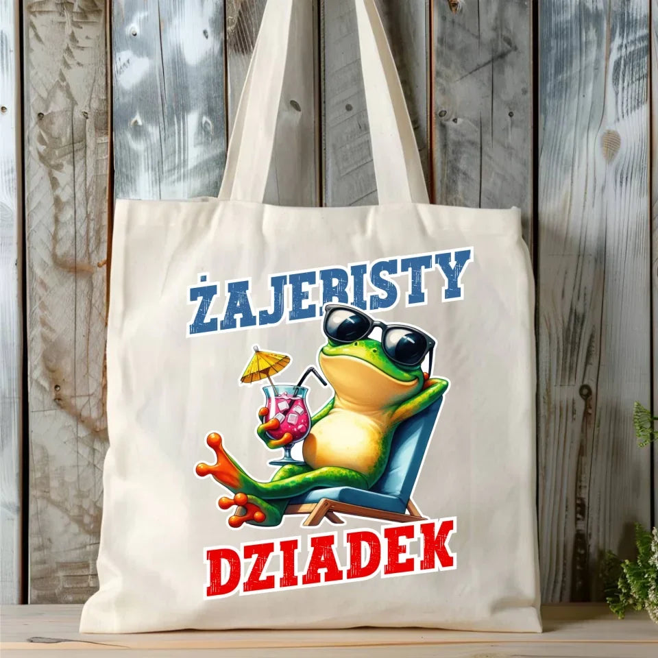 Żajebisty dziadek | Torba dla dziadka D27 - StoryCups.pl