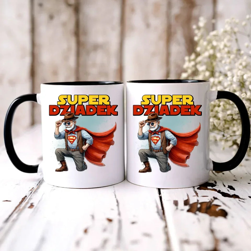 Super Dziadek | Kubek dla dziadka D29 - StoryCups.pl
