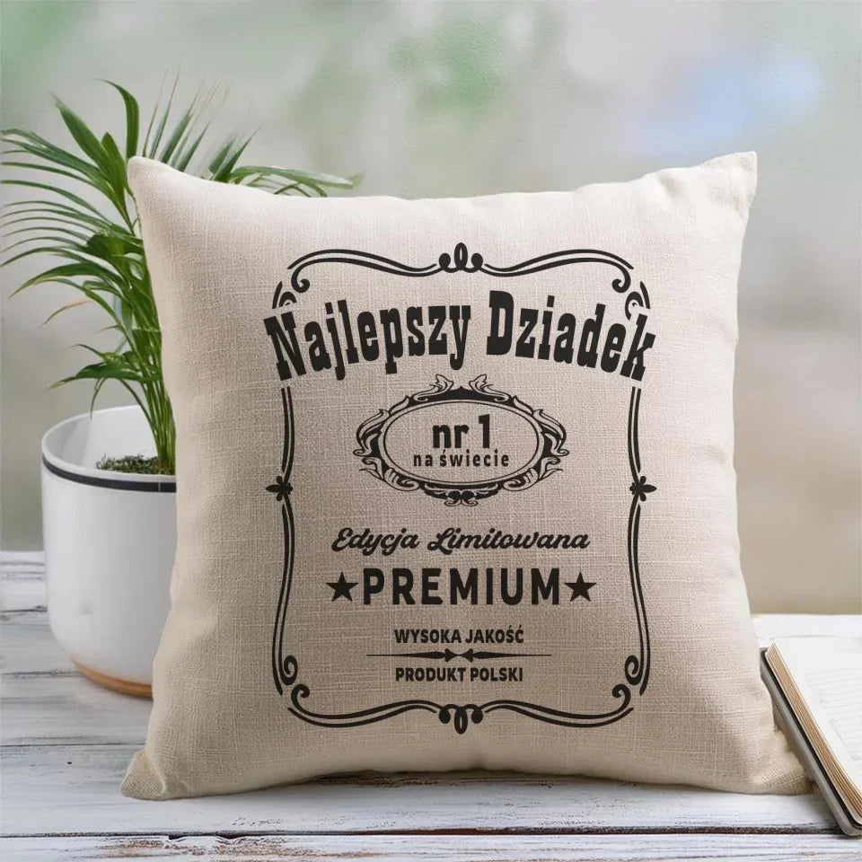 Najlepszy Dziadek na świecie | Poduszka dla dziadka D30 - StoryCups.pl
