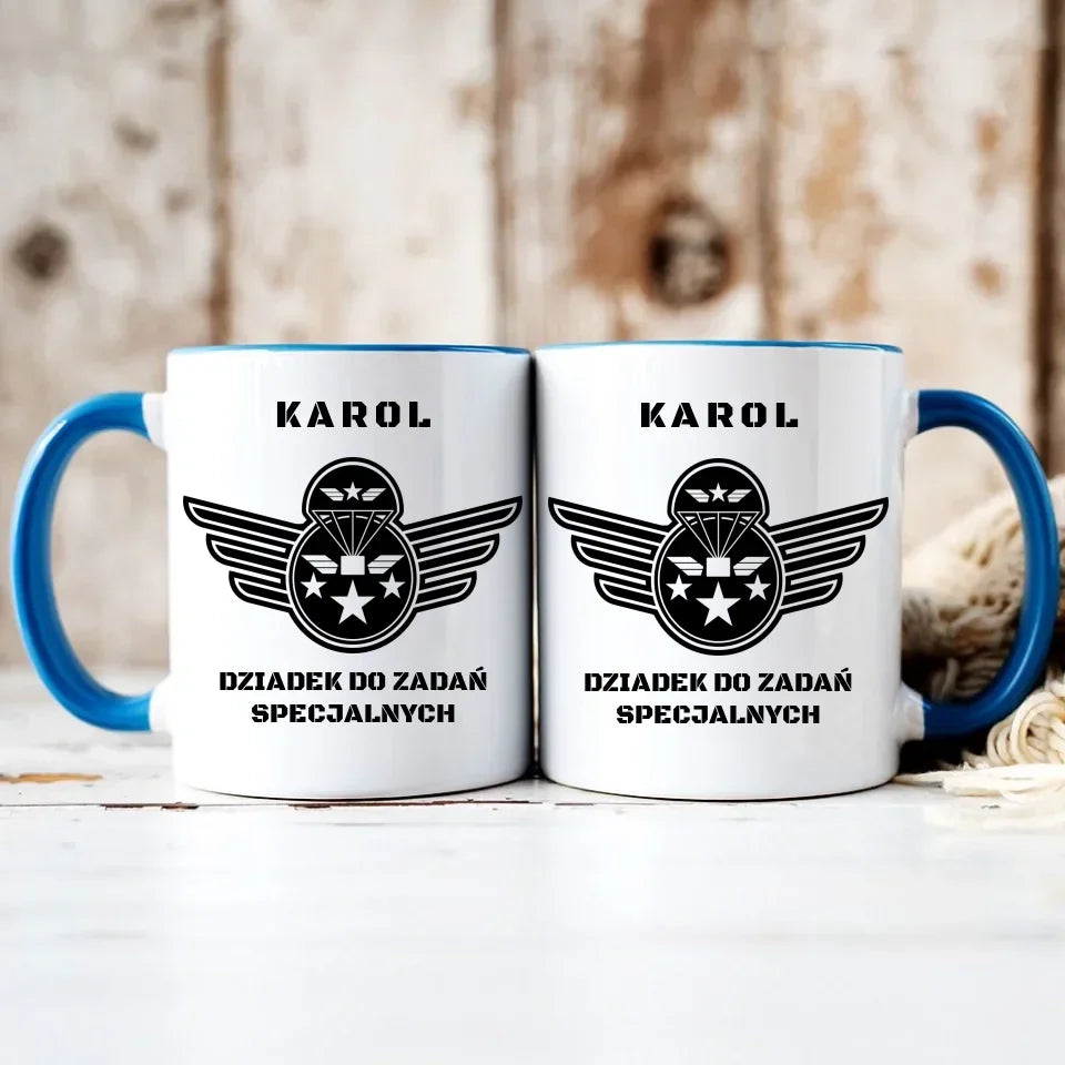 Dziadek do zadań specjalnych | Kubek dla dziadka D31 - StoryCups.pl