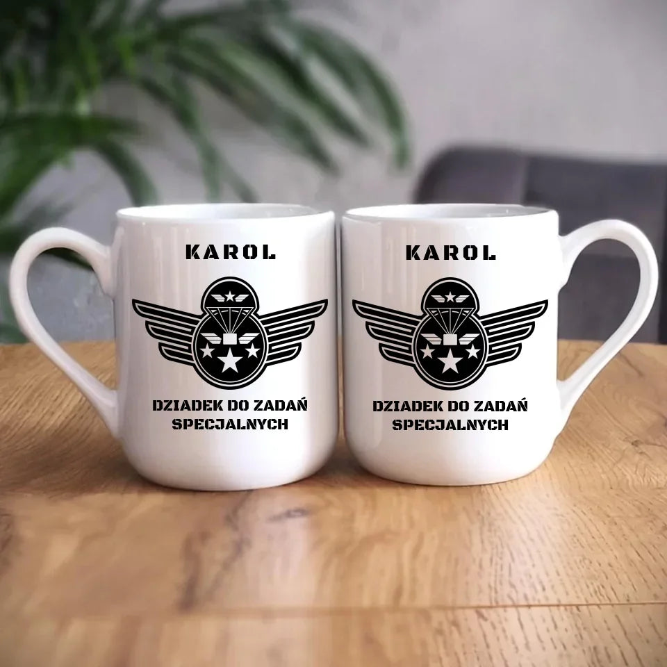 Dziadek do zadań specjalnych | Kubek dla dziadka D31 - StoryCups.pl