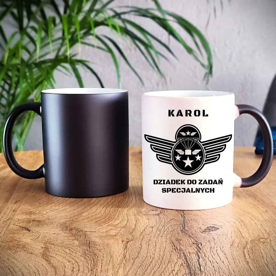 Dziadek do zadań specjalnych | Kubek dla dziadka D31 - StoryCups.pl