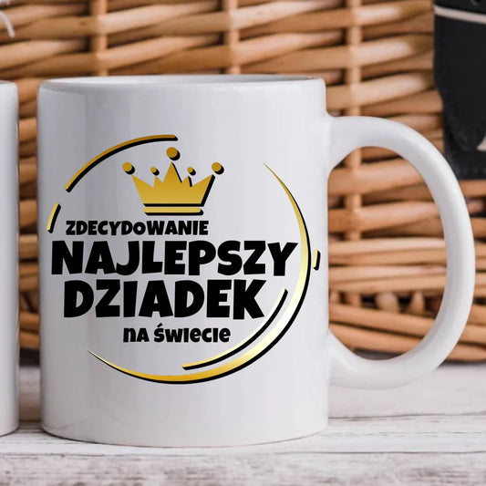 Kubek z nadrukiem dla dziadka – prezent na Dzień Dziadka, urodziny, święta