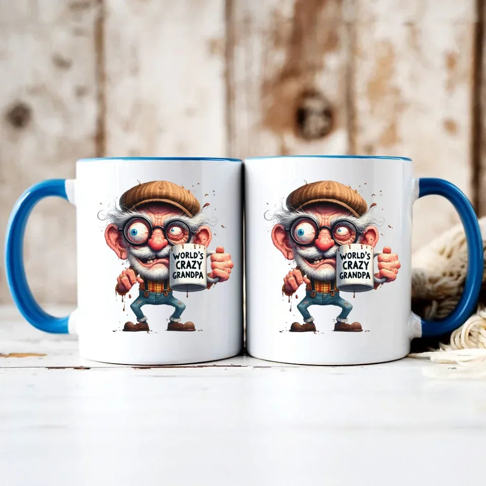 Crazy grandpa | Kubek dla dziadka D38 - StoryCups.pl
