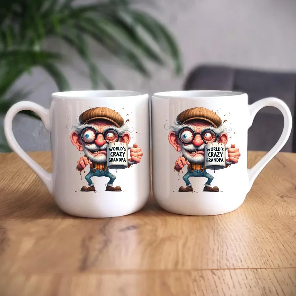 Crazy grandpa | Kubek dla dziadka D38 - StoryCups.pl