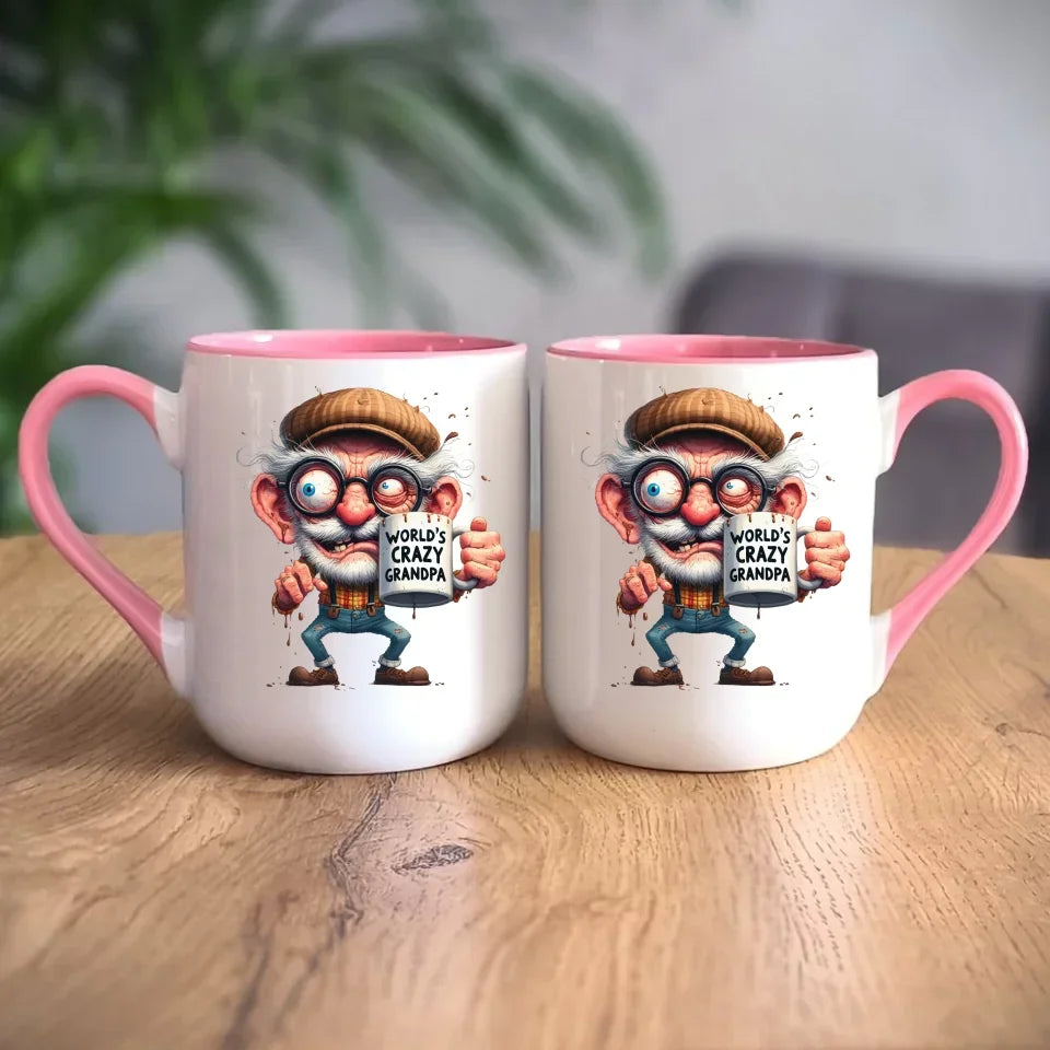 Crazy grandpa | Kubek dla dziadka D38 - StoryCups.pl