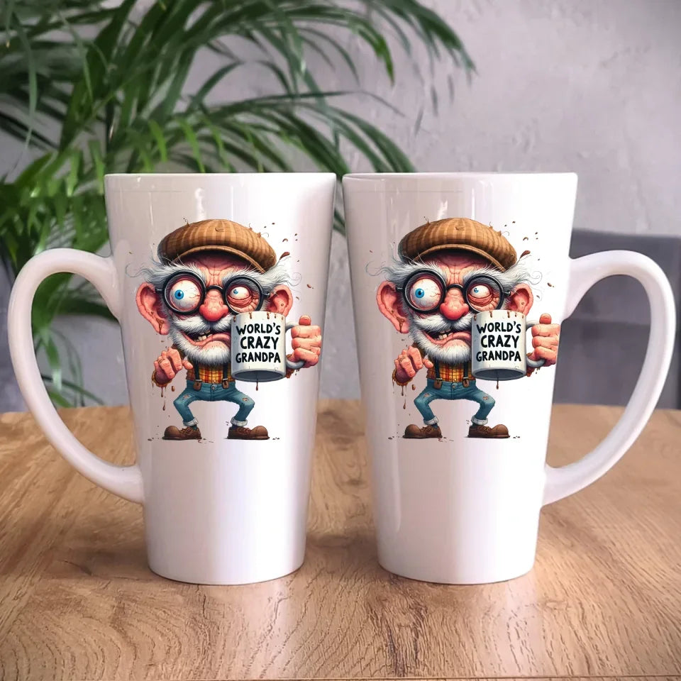 Crazy grandpa | Kubek dla dziadka D38 - StoryCups.pl