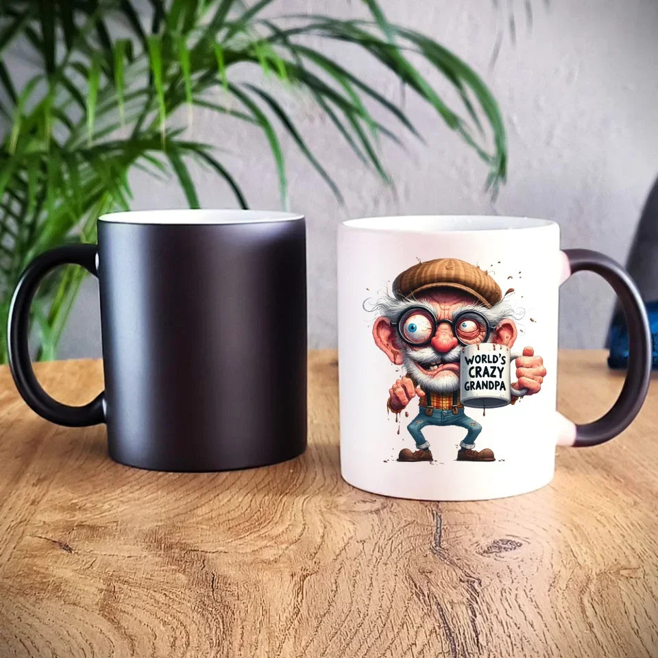 Crazy grandpa | Kubek dla dziadka D38 - StoryCups.pl