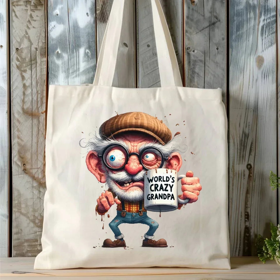 Crazy grandpa | Torba dla dziadka D38 - StoryCups.pl
